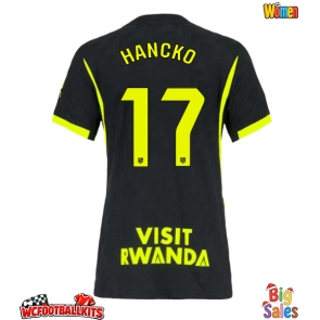 Atletico Madrid David Hancko #17 Replica Away Stadium Shirt for Women 2026-27 Short Sleeve